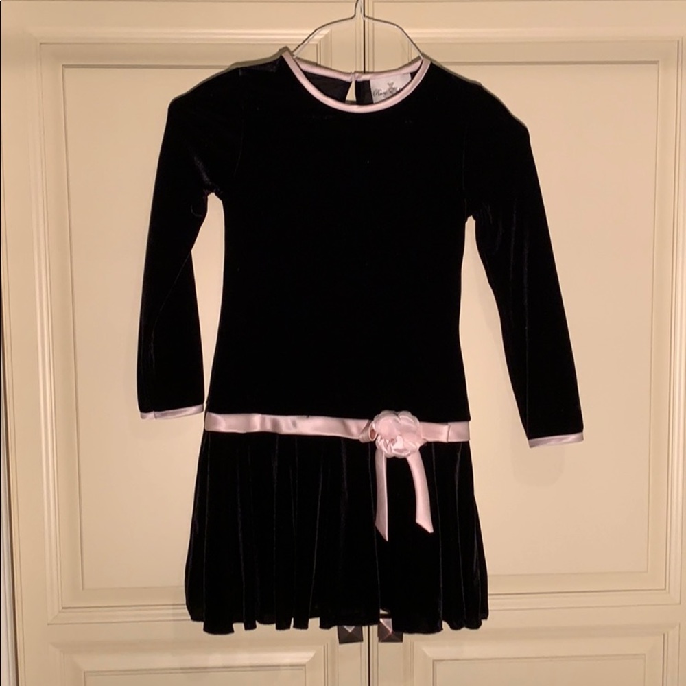 Black formal girls dress